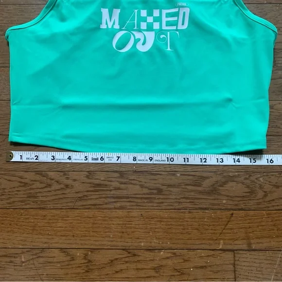 Gymshark Womens Maxed Out Tank | XL | Tropic Green NEW!! - Picture 10 of 13
